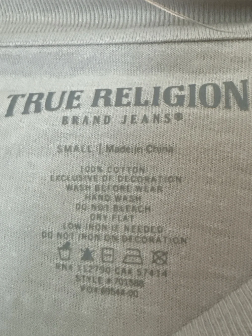 True Religion minimal true